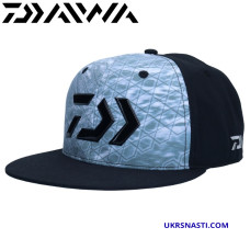 Кепка Daiwa Flat Bill Graphic Cap Gray